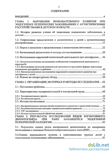 Контрольная работа: Психические расстройства и заболевания