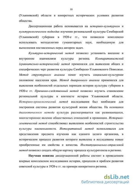 Курсовая работа: Усадебная культура Симбирска