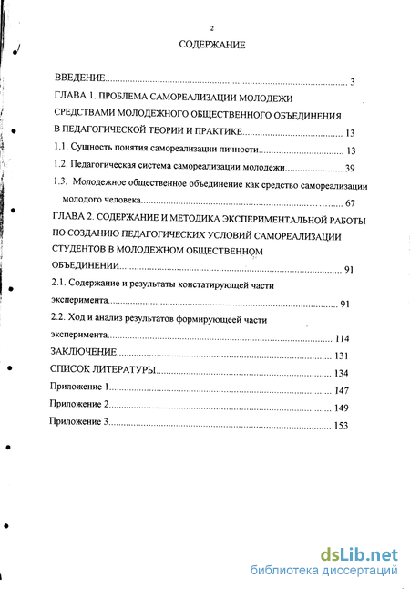 Доклад по теме Проблема самореализации молодежи