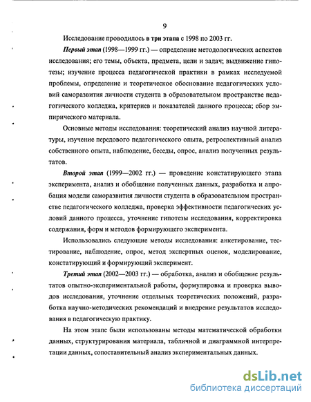 Контрольная работа по теме Исследование личности студента педагогического колледжа