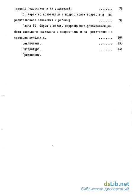 Курсовая работа по теме Межличностные конфликты в подростковом возрасте