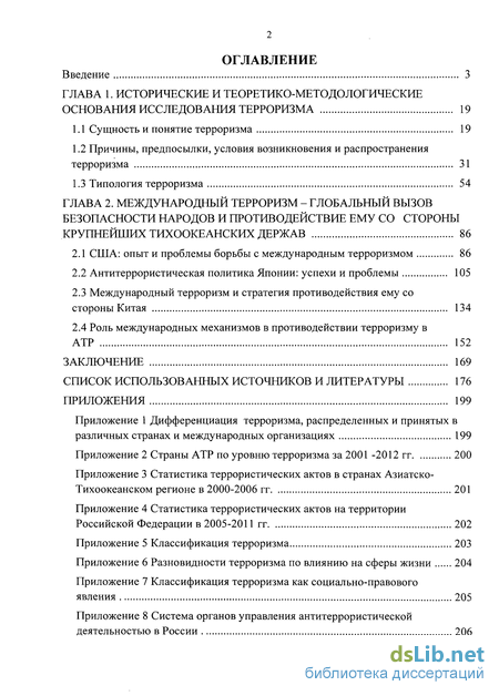 Доклад по теме Борьба с международным терроризмом 