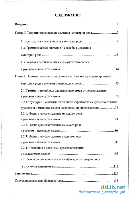 Курсовая работа по теме Способы выражения категории пола в немецком языке