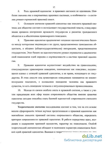 Контрольная работа по теме Элементы и уровни государственной идеологии