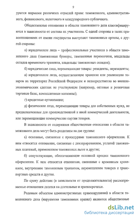 Доклад по теме Обжалование Постановления таможенного органа о наложении взыскания за нарушение таможенных правил