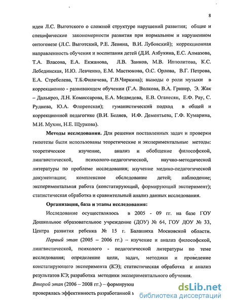 Курсовая работа по теме Особенности интонационной выразительности речи у старших дошкольников со стертой дизартрией