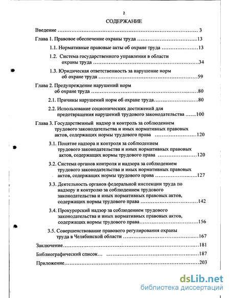 Контрольная работа по теме Государственный надзор и контроль за выполнением законодательства об охране труда