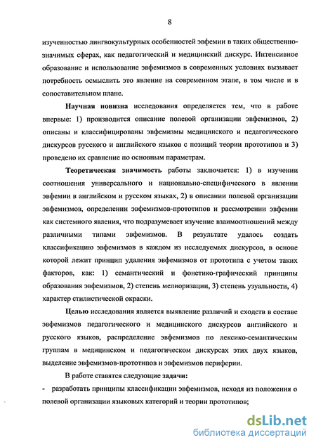 Курсовая работа по теме Явление эвфемии в дискурсе средств массовой информации