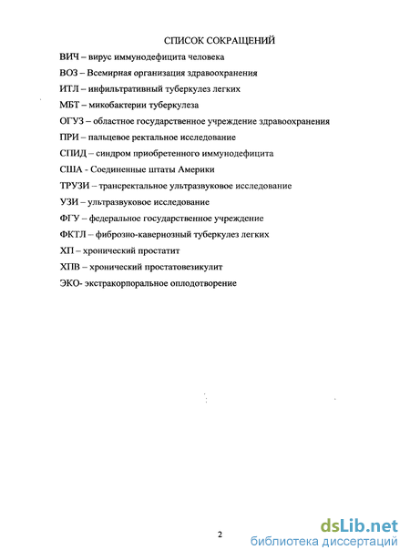 Контрольная работа по теме Вирус иммунодефицита человека и туберкулез